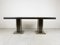 Vintage Lacquer and Brass Dining Table, 1970s 9