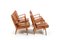 Model AP-16 Chairs in Oak and Leather by Hans J. Wegner, 1951, Set of 4 4