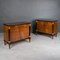 Biedermeier Chests of Drawers in Walnut Veneer, Germany, 19th Century, Set of 2 8