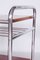 Bauhaus Side Table in Chrome-Plated Steel, Former Czechoslovakia, 1930s 5
