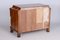 Biedermeier Chest of Drawers in High Gloss Walnut, Former Czechoslovakia, 1820s 14