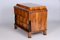 Biedermeier Chest of Drawers in High Gloss Walnut, Former Czechoslovakia, 1820s 13