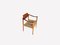 Chair with Leather Armrests by Egon Eiermann for Wilde + Spieth, Germany, 1960s, Image 4