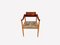 Stuhl mit Lederarmlehnen von Egon Eiermann für Wilde + Spieth, Deutschland, 1960er 1