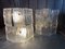 Wandlampen aus Glas, 1980er, 2er Set 2