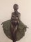 French Art Deco Bronze Dancer Figure by J.E Descomps 13