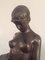 Figura de bailarina francesa Art Déco de bronce de JE Descomps, Imagen 12