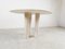 Italian Round Dining Table in Travertine, 1970s 8