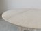 Italian Round Dining Table in Travertine, 1970s 3