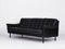 Black Leather Sofa and 2 Armchairs, Germany, 1960s, Set of 3, Image 10