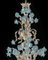 Lámpara de araña veneciana en turquesa floral de cristal de Murano de Simoeng, Imagen 5