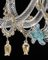 Venetian Turquoise Floral Murano Glass Chandelier by Simoeng 8