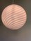 Beige & Weiße Sphere Hängelampe aus Muranoglas von Simoeng 7