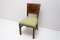 Art Deco Dining Chairs, Former Czechoslovakia, 1930s, Set of 4 2