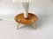 Tischlampen aus Teak, Messing & Plissee, 1960er, 2er Set 13