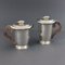 Art Deco Silver Plated and Makassar Ebony Tea or Coffee Set from Ravinet d'Enfert, 1930s, Set of 5, Image 5