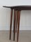 Tables Verrouillables Scandinaves par Jens Harald Quistgaard, Danemark, 1960s, Set de 3 7