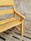 Garden Bench in Yellow Pine, 1930s, Image 11