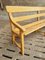 Garden Bench in Yellow Pine, 1930s 15