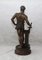 Maurice Constant, Sculpture of Man, 1900s, Bronze 5