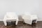 Set of White Bouclé Armchairs, 1970s 13
