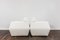 Set of White Bouclé Armchairs, 1970s 14