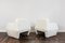 Set of White Bouclé Armchairs, 1970s 12