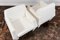 Set of White Bouclé Armchairs, 1970s 8