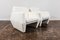 Set of White Bouclé Armchairs, 1970s 3