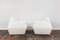 Set of White Bouclé Armchairs, 1970s 16