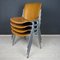 Mid-Century Chairs by Giancarlo Piretti for Castelli, Italy, 1960s, Set of 4 9