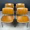 Mid-Century Chairs by Giancarlo Piretti for Castelli, Italy, 1960s, Set of 4 6