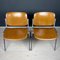 Mid-Century Stühle von Giancarlo Piretti für Castelli, Italien, 1960er, 4er Set 1
