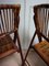British Colonial Tortoise Bamboo & Rattan Folding Chairs, 1950s, Set of 2 14