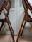 British Colonial Tortoise Bamboo & Rattan Folding Chairs, 1950s, Set of 2 15