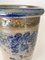 Stoneware Champagne Bucket with Blue Floral Decor Frame, 1960s, Image 2