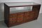 Mueble de mercería o mostrador británico de caoba, años 40, Imagen 12