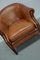 Fauteuil Club Vintage en Cuir Cognac, Pays-Bas 6