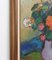 Louis Toncini, Bouquet of Flowers, 1980, Oil on Canvas, Framed 22