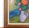 Louis Toncini, Bouquet of Flowers, 1980, Oil on Canvas, Framed, Image 7