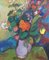 Louis Toncini, Bouquet of Flowers, 1980, Oil on Canvas, Framed 2