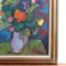 Louis Toncini, Bouquet of Flowers, 1980, Oil on Canvas, Framed 12