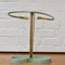 Mid-Century Modern Brass Umbrella Stand attributed to Artes, H. & H. Seefried, Steppach, 1950s 1