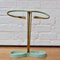 Mid-Century Modern Brass Umbrella Stand attributed to Artes, H. & H. Seefried, Steppach, 1950s, Image 2