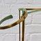 Mid-Century Modern Brass Umbrella Stand attributed to Artes, H. & H. Seefried, Steppach, 1950s 11