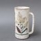French Decorative Ceramic Jug by Gustave Reynaud for Le Mûrier Studio, 1960s 6