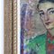 Lilian E. Whitteker, Self-Portrait of the Artist, 1952, Oil Painting, Framed 9