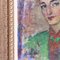 Lilian E. Whitteker, Self-Portrait of the Artist, 1952, Oil Painting, Framed 16