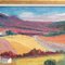 Anna Costa, Provencal Panorama, 1950s, Oil on Board, Framed 9