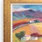 Anna Costa, Provencal Panorama, 1950s, Oil on Board, Framed 10